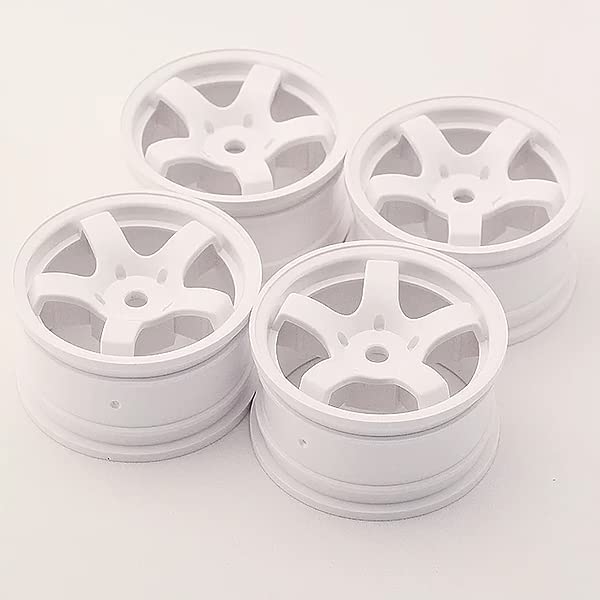 Amazon | Sweep Racing 白 5スポーク タイプA 1/10スケール ミニ